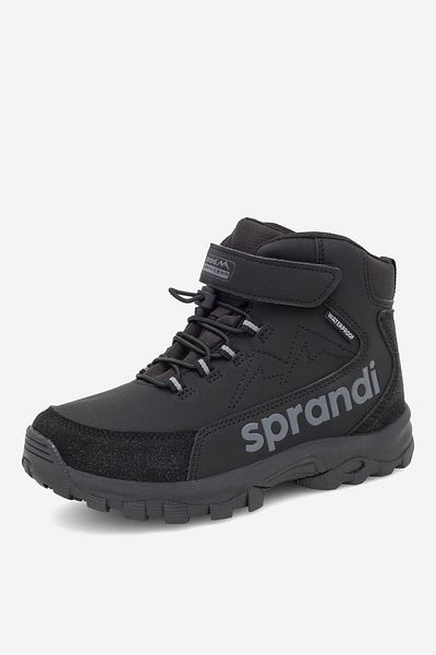 Sprandi pantofi unisex pentru copii Earth Gear 5905588905035 Negru