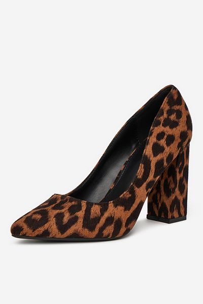 DeeZee Women's Pumps Low Brown Heel 40