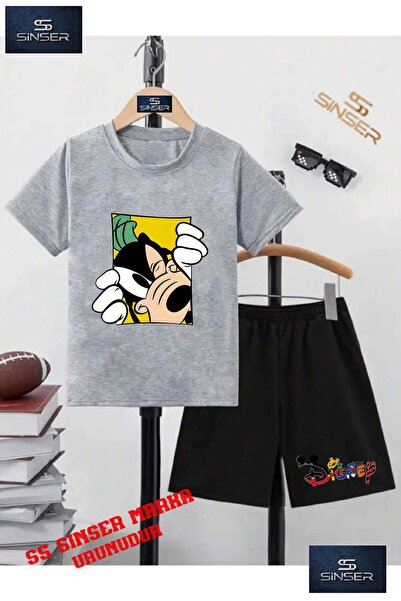 SS SİNSER Παιδικό μπλουζάκι με ιδιαίτερη στάμπα "DOG DUFFY KAREDEN CIKAN" με ...