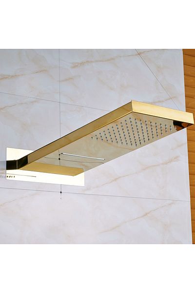 Blackswan Design Baterie dus, Blackswan, Tip M86, model auriu lucios, dimensiune 55 cm