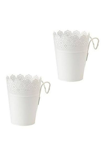 IKEA IKEA SCORAR candle holder and planter, 2 pieces