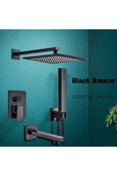Blackswan Design Set baterie dus, Blackswan, Tip M73.39, model negru antichizat, dimensiune 30 cm