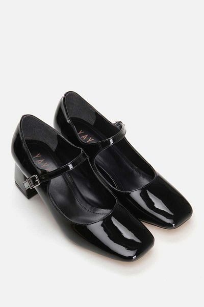 Yaya by Hotiç Черни дамски класически обувки на висок ток 01AYY299070A100