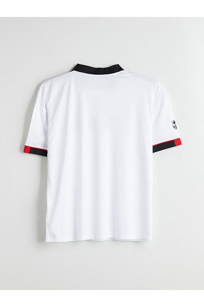 LC Waikiki Tricou pentru fani pentru bărbați cu guler polo Barcelona imprimat