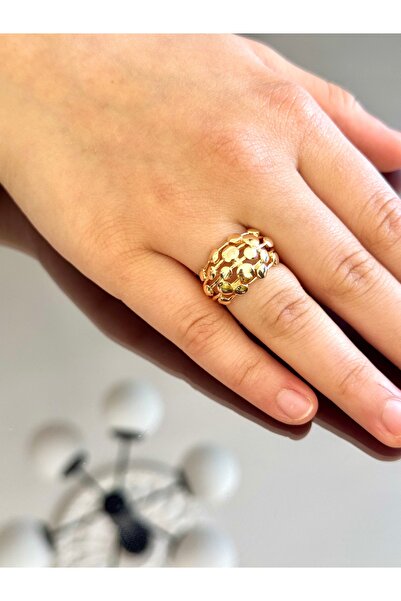 XUPING JEWELRY 18K ayarlanabilir gold çelik yüzük kararmaz paslanmaz