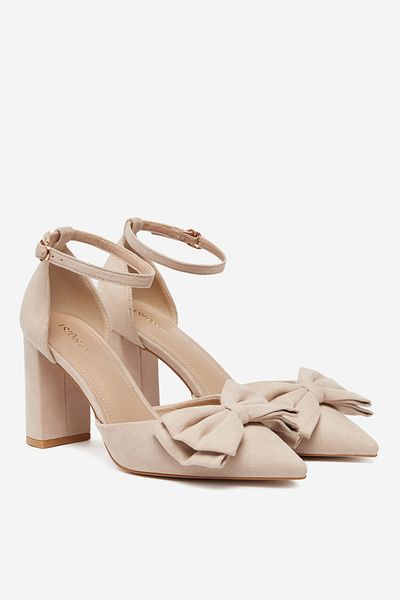 DeeZee Women's Pumps on a block heel low beige block heel 38