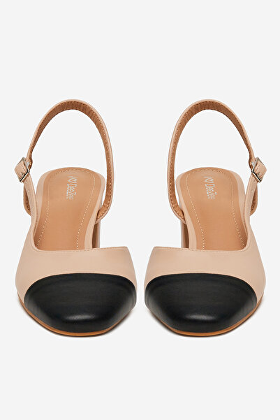 DeeZee Women's Low Heels Beige Block 38