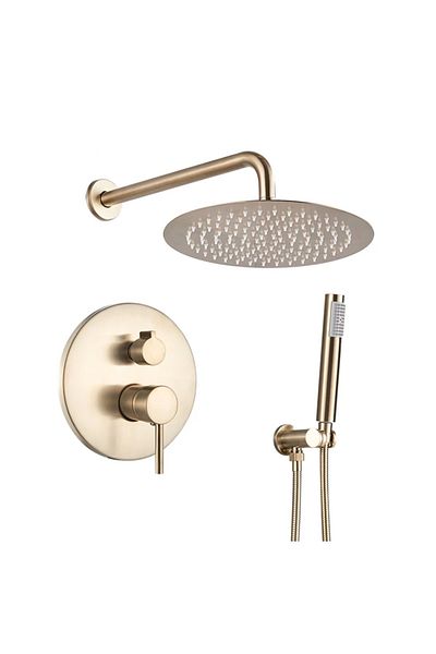 Blackswan Design Set baterie dus, Blackswan, Tip M69.2, model auriu mat, dimensiune 25 cm