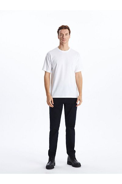 LC Waikiki Crew Neck Combed Cotton Men's T-Shirt