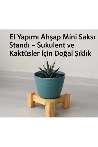 Esintili yaşam Esnt -mini Çiçek Saksı Altlığı