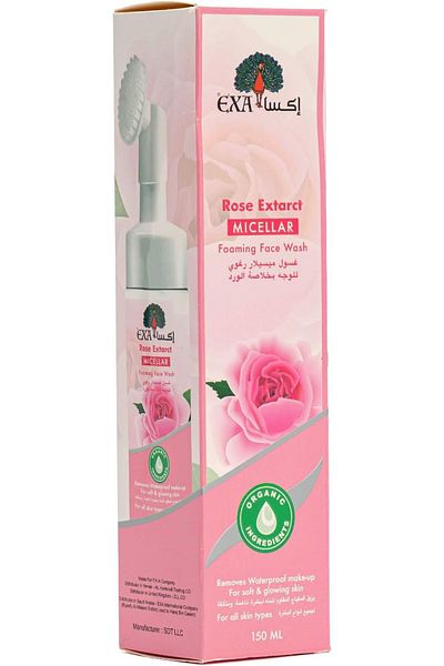 EXA AXA Rose Micellar Foaming Facial Wash 150ml