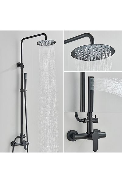 Blackswan Design Coloana dus, Blackswan, Tip M176, model negru ajustabil, dimensiune 125 cm