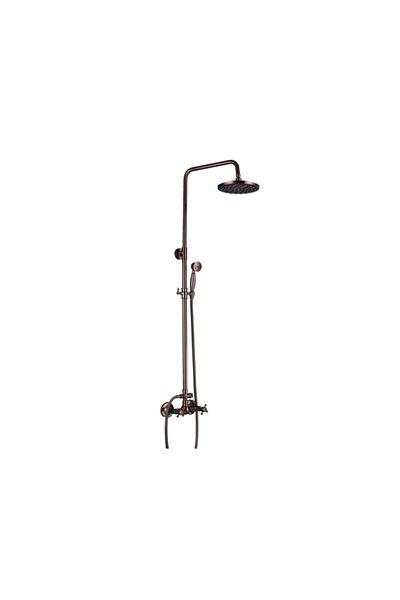 Blackswan Design Shower faucet, Blackswan, Type M90.1, rose gold model, size 20 cm
