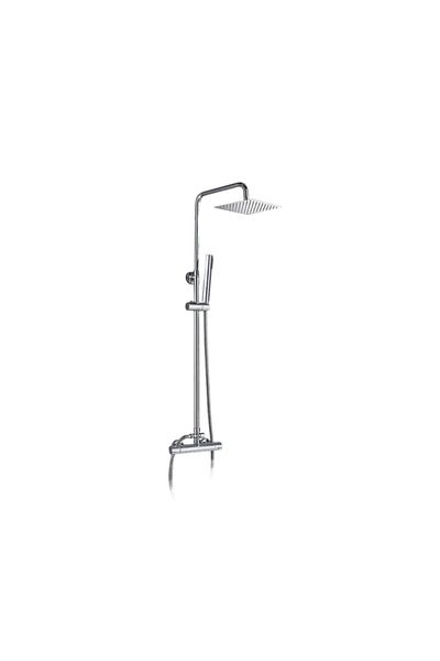 Blackswan Design Shower mixer, Blackswan, Type M15.1 with thermostat, glossy chrome model, size 20 cm