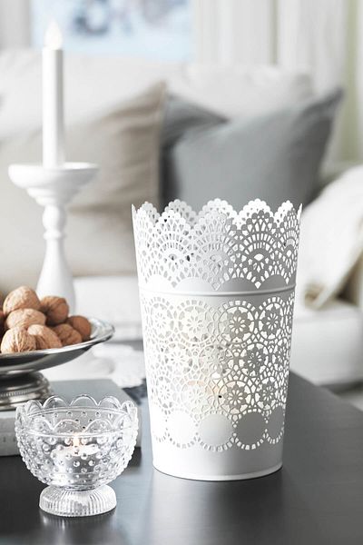IKEA Square Lantern for Cube Candles, 2 Pieces