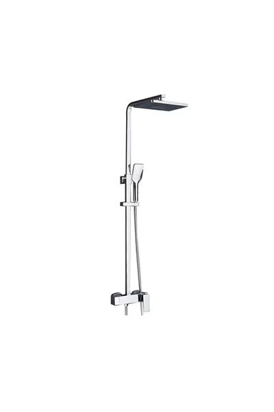 Blackswan Design Shower faucet, Blackswan, Type M19, shiny chrome model, size 20 cm