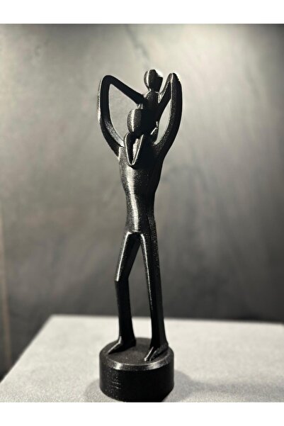 kayseri3D Baba Oğul Biblo Babalar Günü Doğum Günü Hediyesi 3d Baskı - 20 Cm