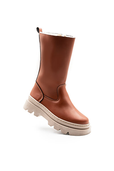 İnciAkfırat Comfortable Stylish Quality Leather Long Boots