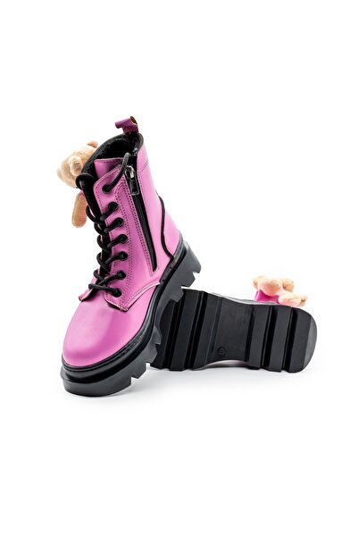 İnciAkfırat şık rahat günlük yanda ayıcık detaylı bagcıklı kısa bot