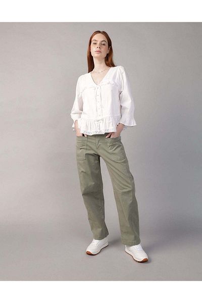 AMERICAN EAGLE Ae Bell Sleeve Blouse