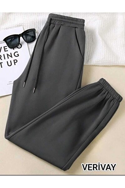 Verivay Jogger Sweatpants Λαστιχένιο πόδι Ψηλόμεσο Φούτερ VERI02
