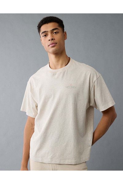AMERICAN EAGLE AE Boxy Destination Graphic T-Shirt