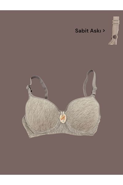 Tektaş Gray Unassisted Bra