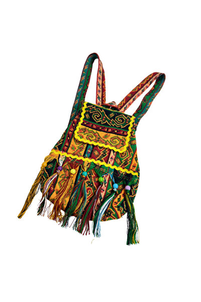 İkbal Karadeniz Yöresel Keşan Çocuk Sırt Çantası