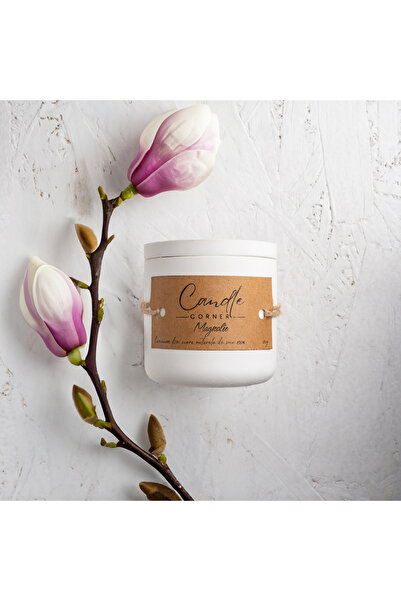 Candle Corner Lumânare parfumată lucrată manual din ceară de soia 100%, aromă...