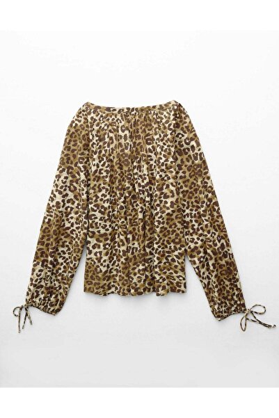 AMERICAN EAGLE AE Tie Sleeve Button-Up Top