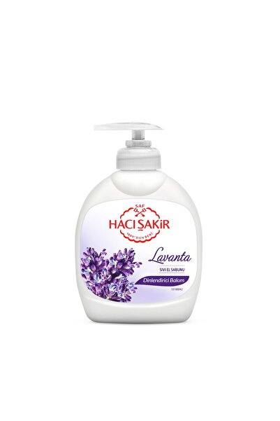 Hacı Şakir Lavender Relaxing Care Liquid Soap 300 ml 3 Pcs
