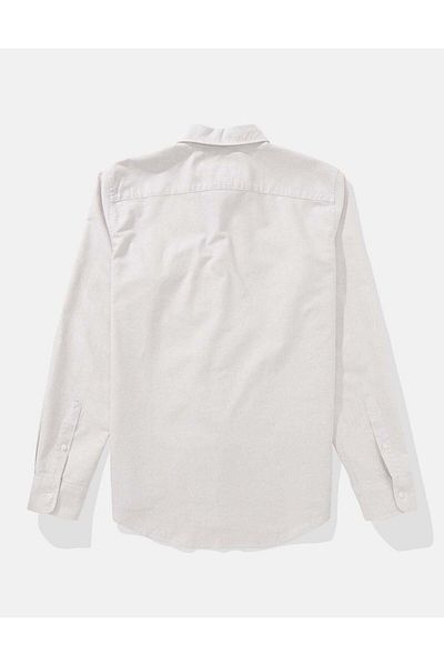 AMERICAN EAGLE قميص AE Everyday Oxford بأزرار