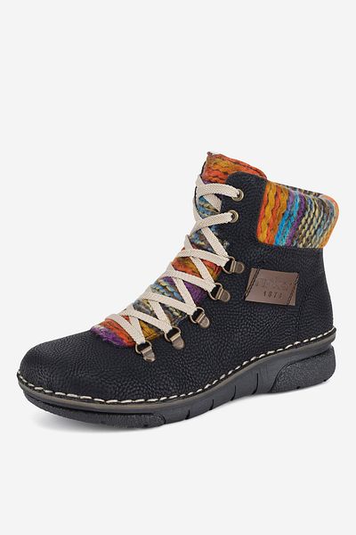 Rieker pantofi damă 5905588800491 Negru