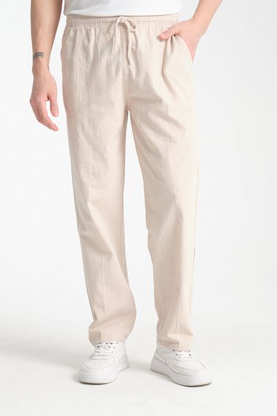 Redline Ανδρικό παντελόνι Defy Comfortable Fit Linen Look