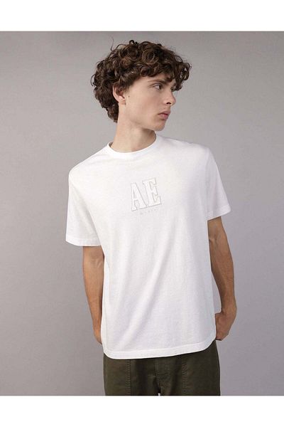 AMERICAN EAGLE AE Logo Graphic T-Shirt