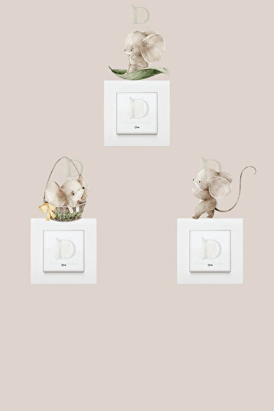 KT Decor Набір наклейок «Милі маленькі феї» з 3 розетками