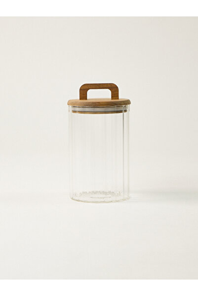 Minihol Keota Acacia Lid Borosilicate Jar
