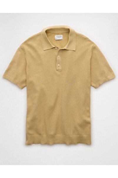 AMERICAN EAGLE قميص بولو سويت شيرت مغسول من AE