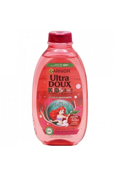 Garnier Garnier Ultra Doux Kids 2 in 1 Shampoo and Conditioner with Cherry & Soft Almond, 400ml
