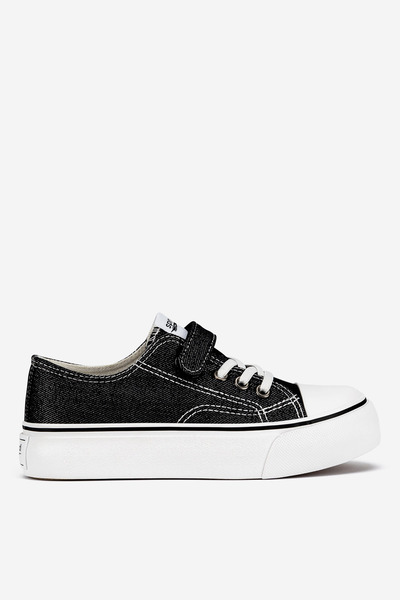 Sprandi pantofi sport pentru fete 5905588718635 Negri