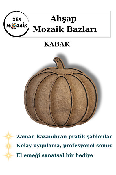 Zen Mozaik Kolay Mozaik Yapım Bazı | Boyama ve Mozaik Yapımına Uygun Hazır Şa...