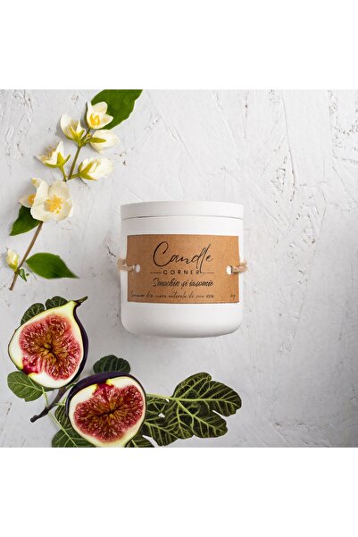 Candle Corner Lumânare parfumată lucrată manual din ceară de soia 100% natura...