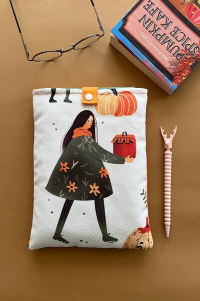 Outlet Çarşım حقيبة كتاب اليقطين مملوءة بالحماية