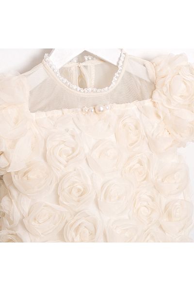 ministok Baby Girl Jumpsuit with Rosa Hair Accessories