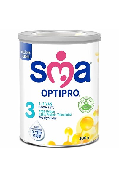 SMA Optipro Probiyotik 3 Bebek Devam Sütü 1-3 Yaş 400gr