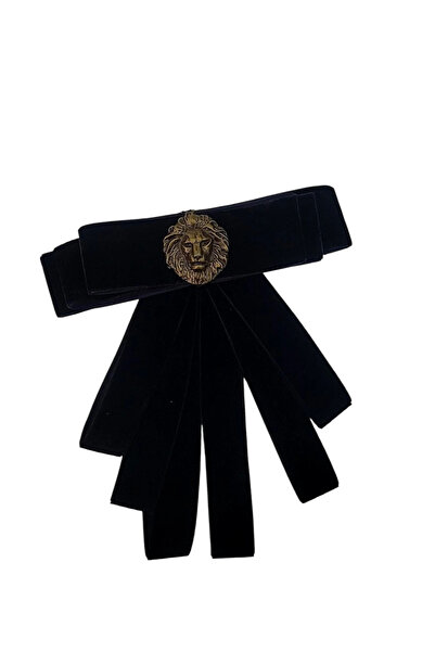 LO ADORO Cravată pentru femei Arslan Detail Accesoriu pentru guler pentru femei Papion pentru femei Cravată din satin Cravată din catifea