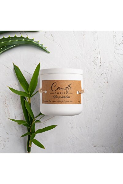 Candle Corner Lumânare parfumată lucrată manual din ceară de soia 100% natura...