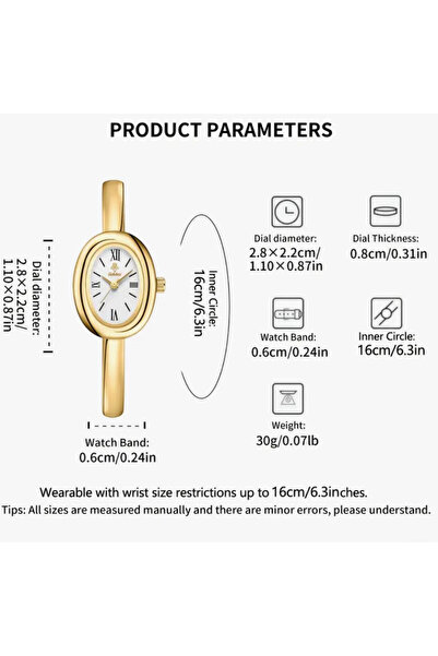 ZESS Handcuff Model Oval Women Handcuffs Watch