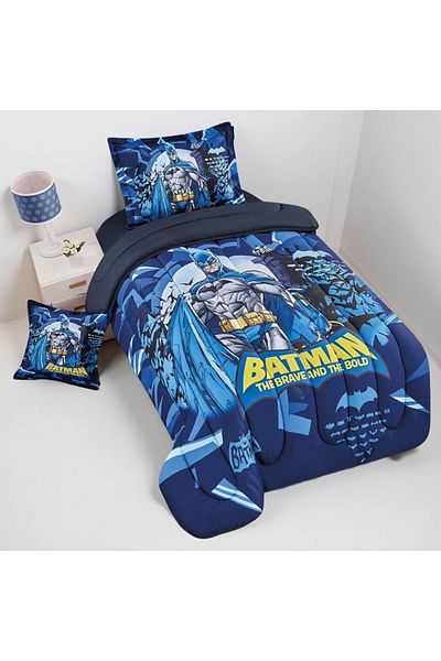 Lajivert 4-Piece Microfiber Print Baby Comforter Set