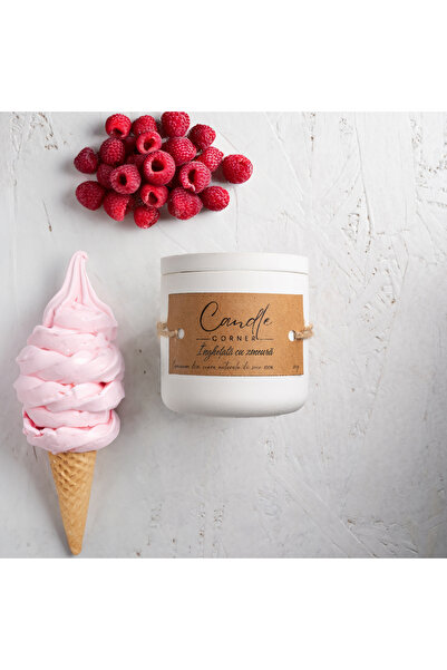 Candle Corner Lumânare parfumată lucrată manual din ceară de soia 100% natura...